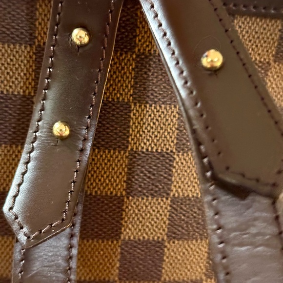 Louis Vuitton Damier Ebene SoHo Backpack w/COA - Picture 7 of 12